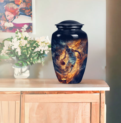 basketball urn for adult ashes