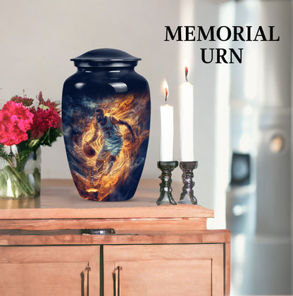 basketball urn for adult ashes