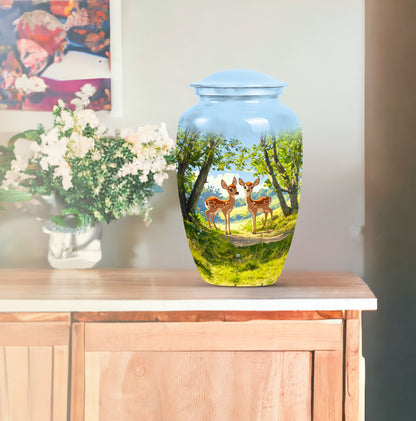  deer urn 