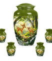 deer urn, an aluminium funeral urn for men ashes