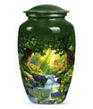  deer-themed Aluminum Urn 