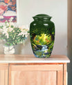  deer-themed Aluminum Urn 
