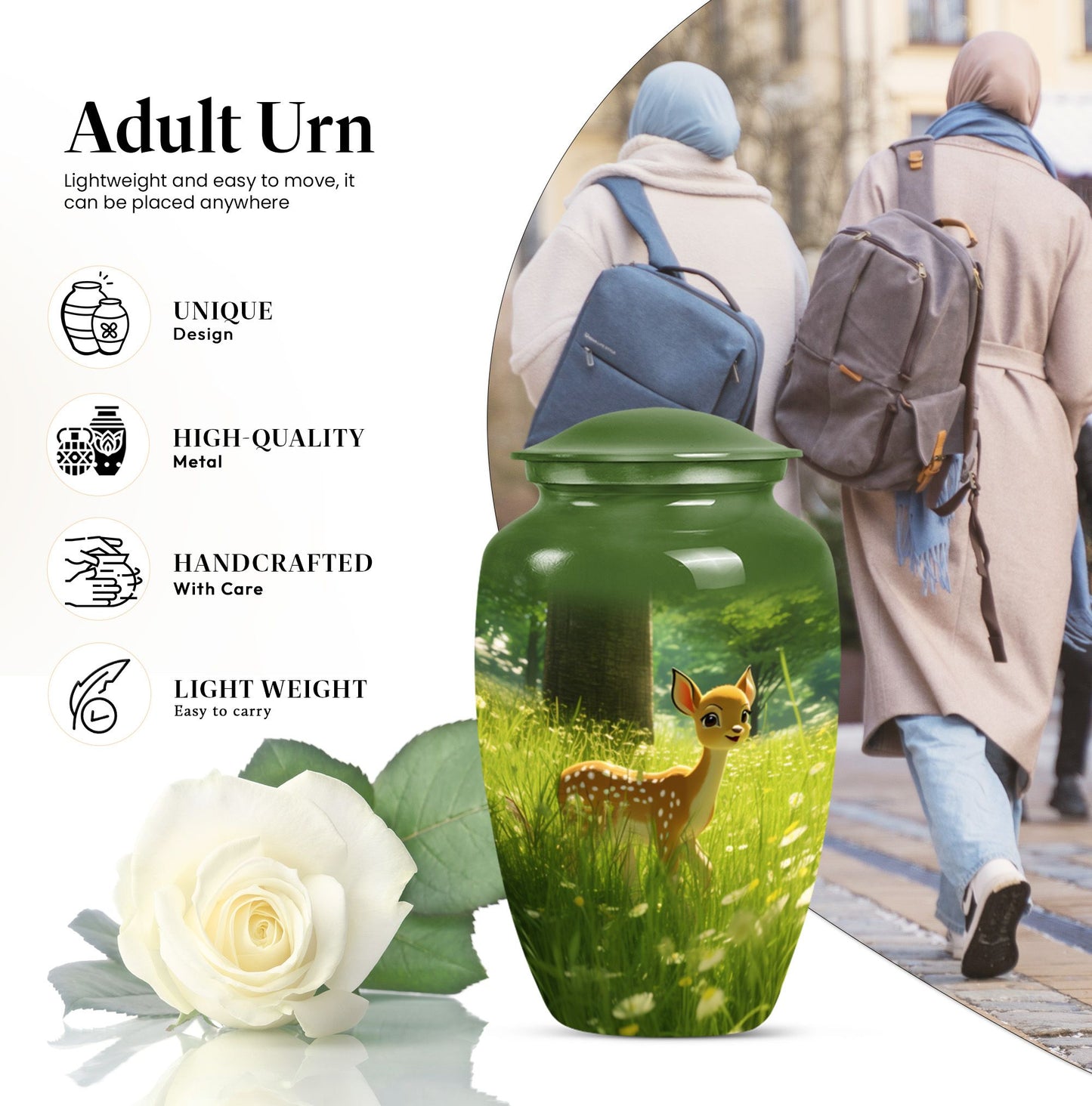  deer urn for dad, 