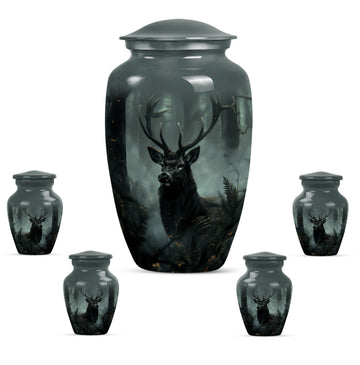 Large Urn with 4 Small Urn