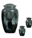 Classic 10 inch Gramophone themed deer Urn,