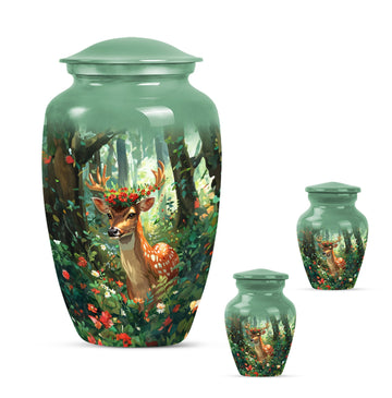 Large Urn with 2 Mini Urn