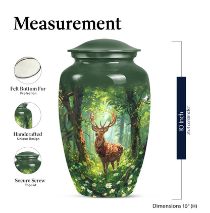 deer urn for cremation ashes