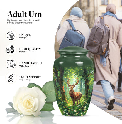 deer urn for cremation ashes