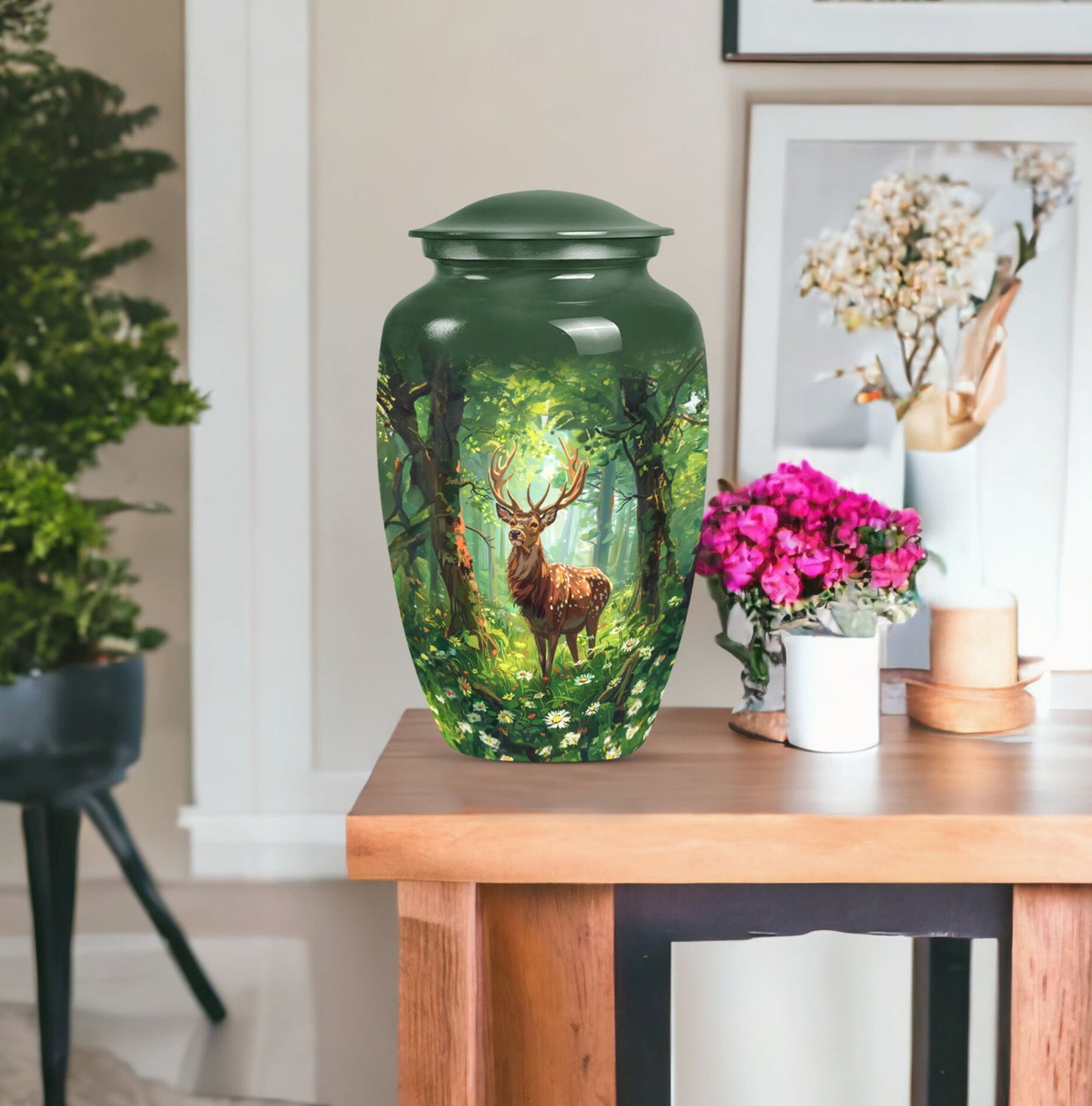 deer urn for cremation ashes