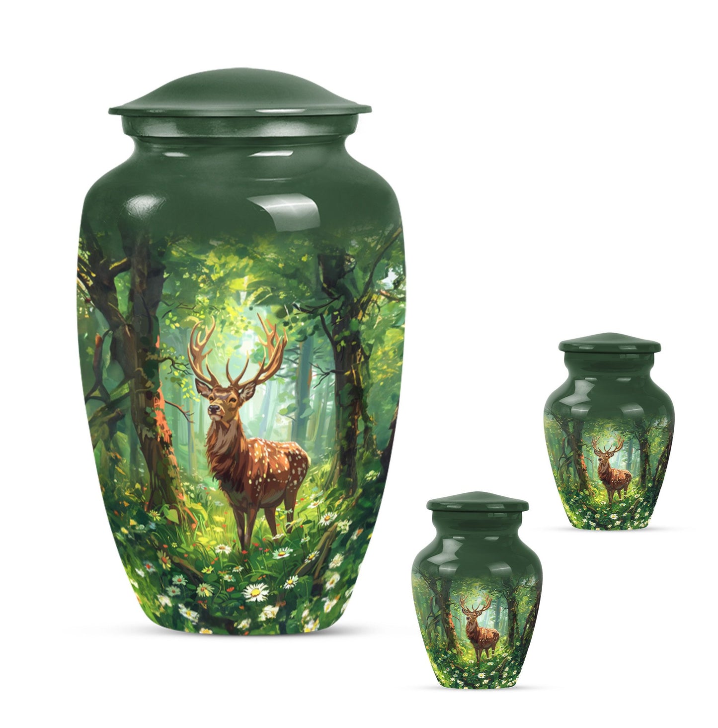deer urn for cremation ashes