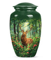 Handcrafted  deer urn 