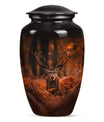 Deer Theme Large Urn 10 Inch