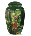 Deer Theme Large Urn 10 Inch