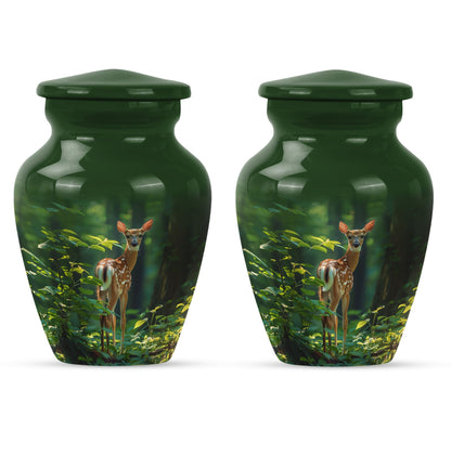 Deer Theme 3 Inch Keepsake Pack of 2