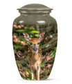 Deer Theme Large Urn 10 Inch