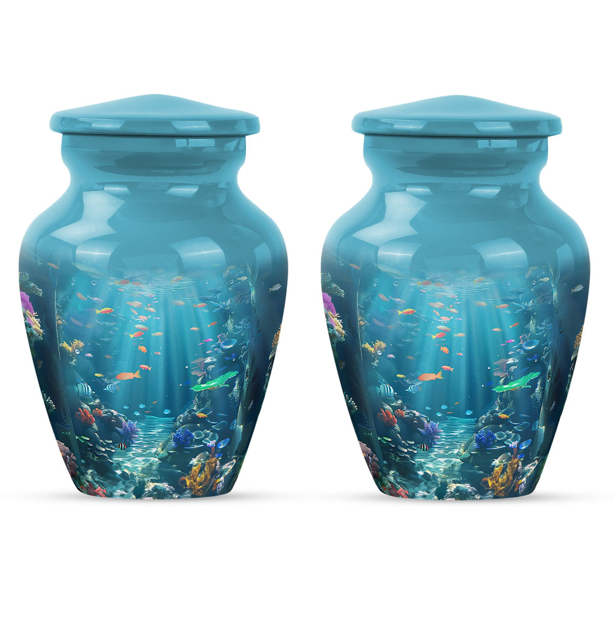 Fish Theme 3 Inch Keepsake Pack of 2