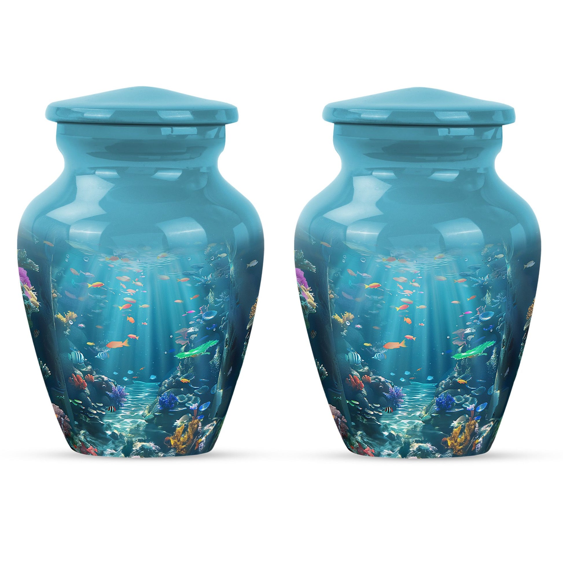 Fish Theme 3 Inch Keepsake Pack of 2