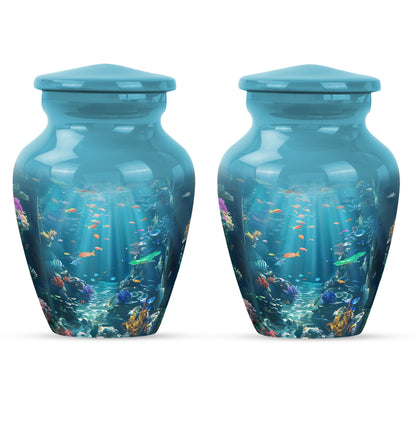 Fish Theme 3 Inch Keepsake Pack of 2