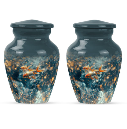 Fish Theme 3 Inch Keepsake Pack of 2