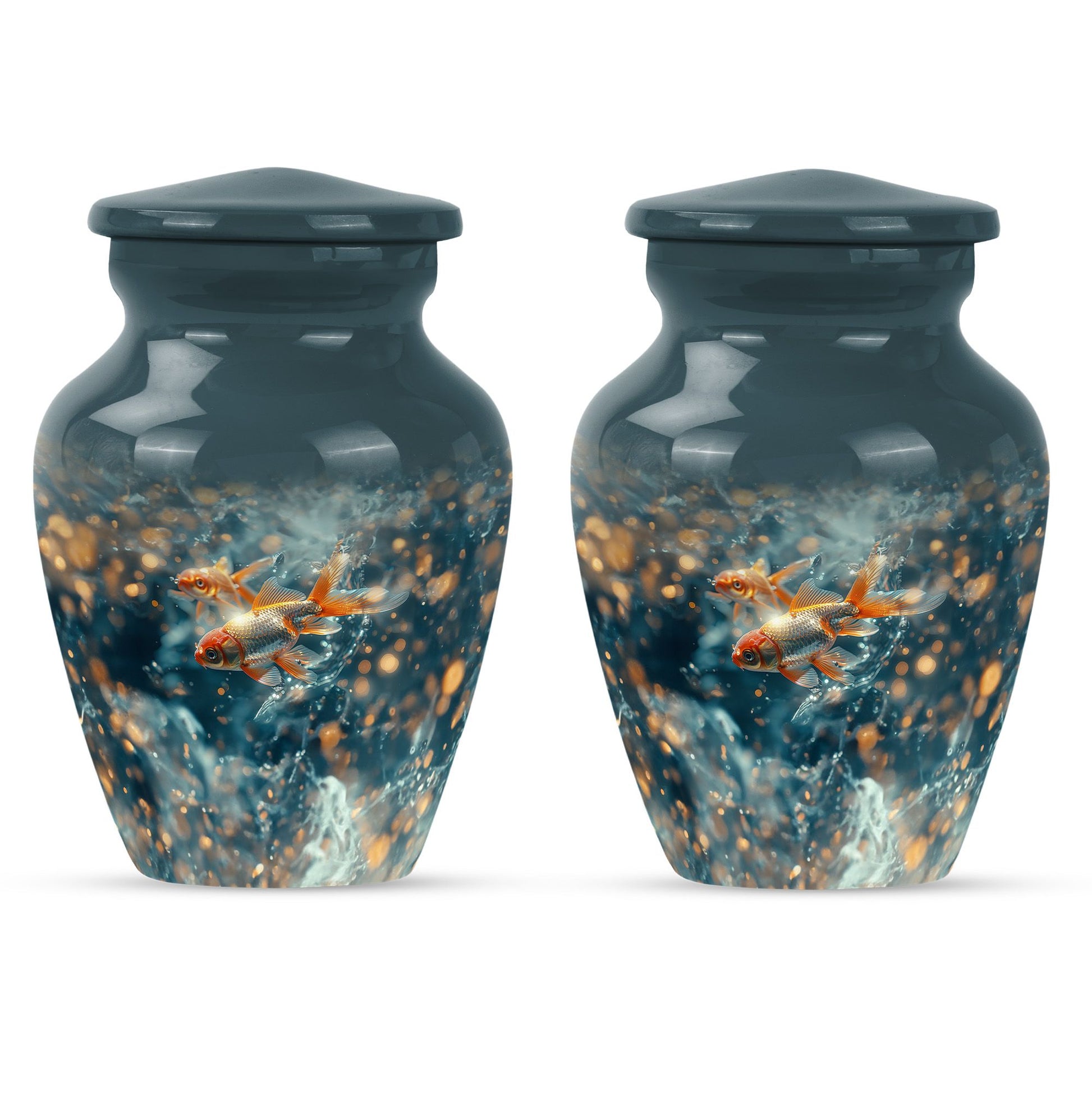 Fish Theme 3 Inch Keepsake Pack of 2