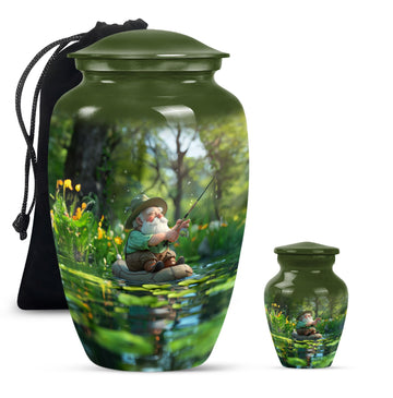 Large Urn With 1 Keepsake Urn