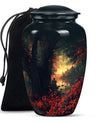 Fishing Theme Large Urn 10 Inch