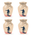 Cowboy Theme 3 Inch Keepsake Pack of 4