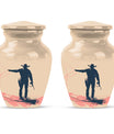Cowboy Theme 3 Inch Keepsake Pack of 2