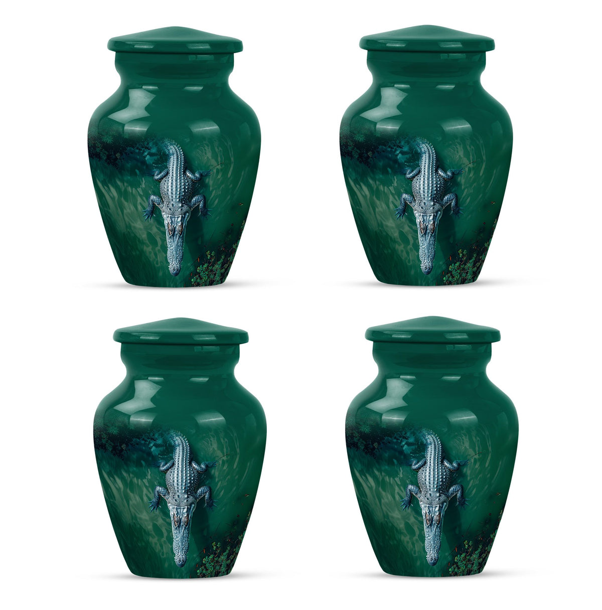 Alligator Theme 3 Inch Keepsake Pack of 4