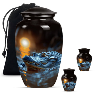 Large Urn With 2 Keepsake Urn