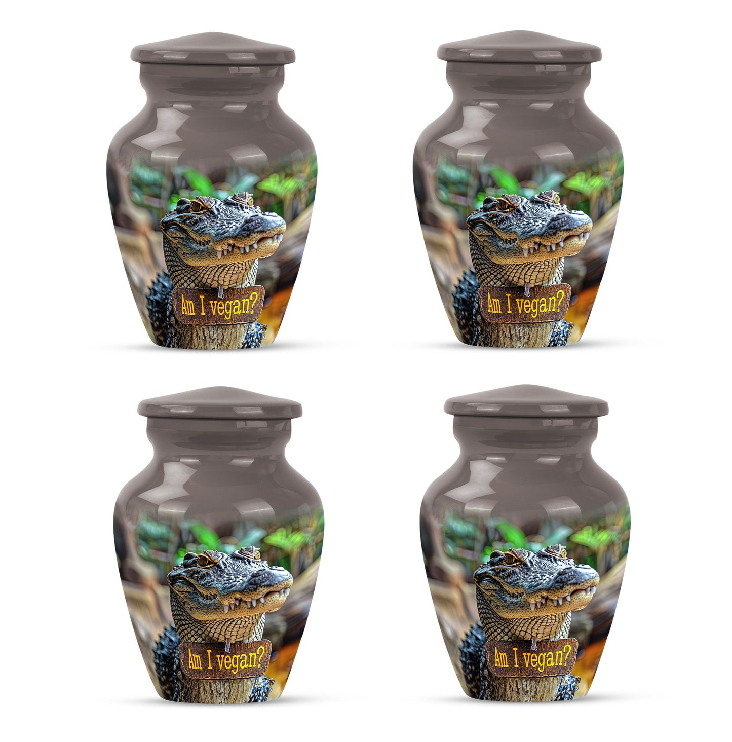 Alligator Theme 3 Inch Keepsake Pack of 4