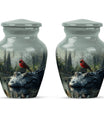 Cardinal Bird Theme 3 Inch Keepsake Pack of 2