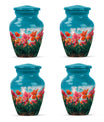 Tulip Theme 3 Inch Keepsake Pack of 4