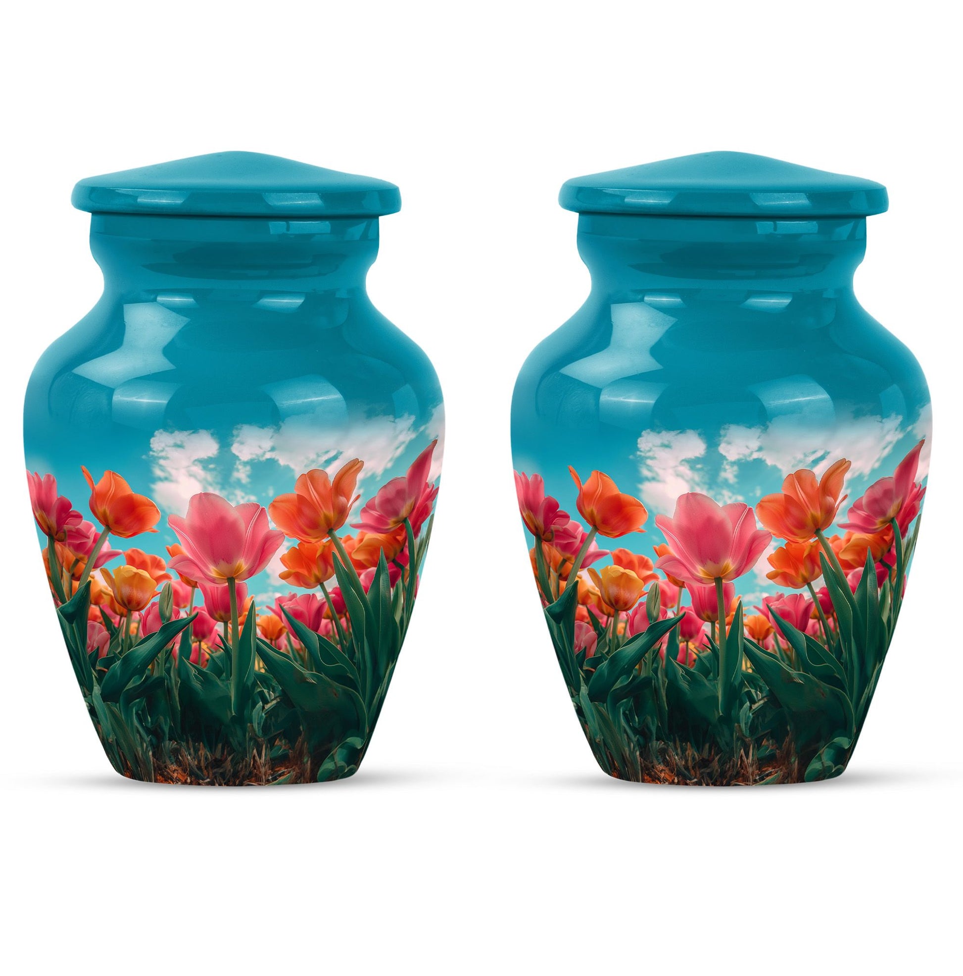 Tulip Theme 3 Inch Keepsake Pack of 2