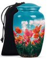 Tulip Theme Large Urn 10 Inch
