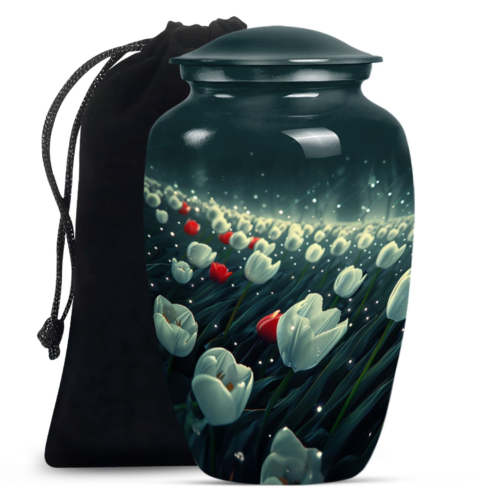 Tulip Theme Large Urn 10 Inch