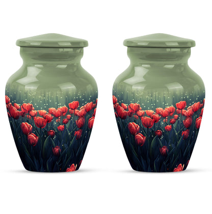 Tulip Theme 3 Inch Keepsake Pack of 2
