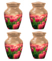Tulip Theme 3 Inch Keepsake Pack of 4