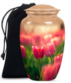 Tulip Theme Large Urn 10 Inch