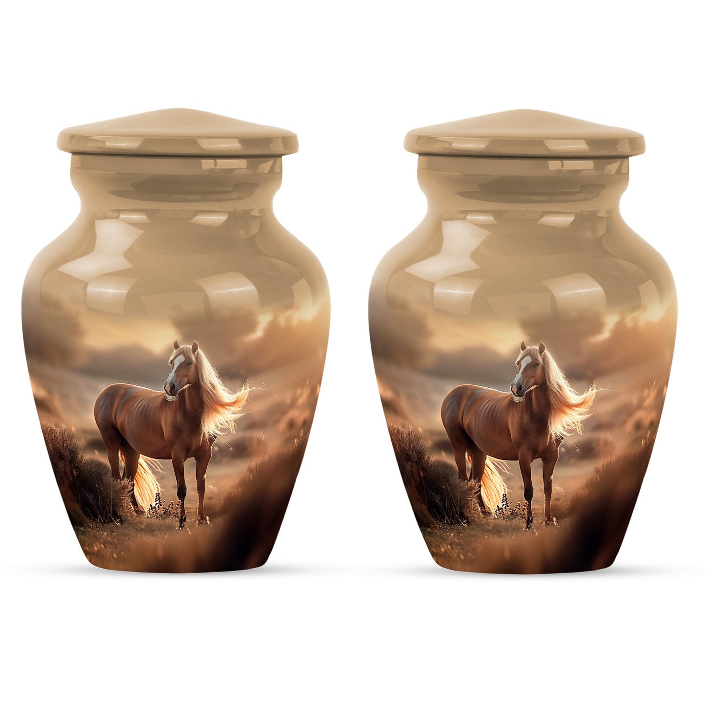 Horse Theme 3 Inch Keepsake Pack of 2