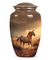 Horse Theme Large Urn 10 Inch