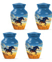 Horse Theme 3 Inch Keepsake Pack of 4
