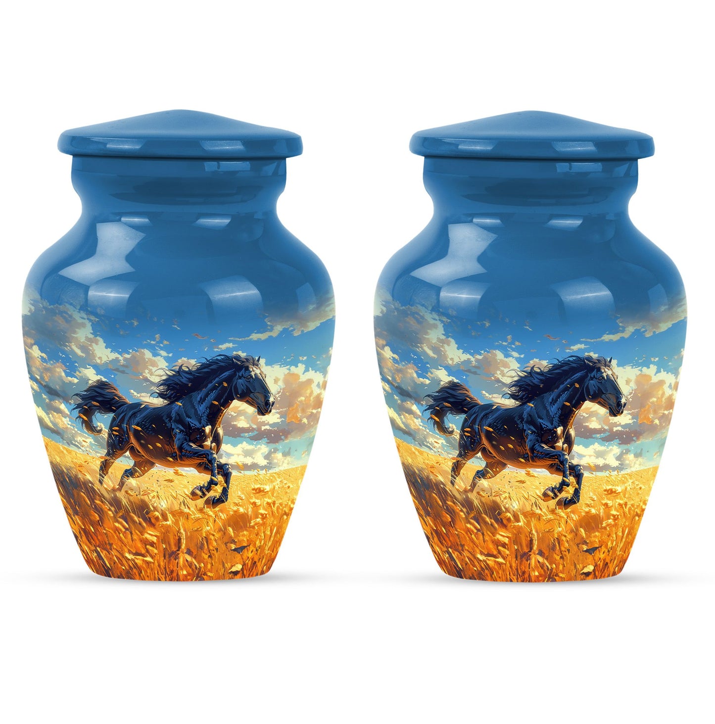 Horse Theme 3 Inch Keepsake Pack of 2