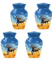Horse Theme 3 Inch Keepsake Pack of 4