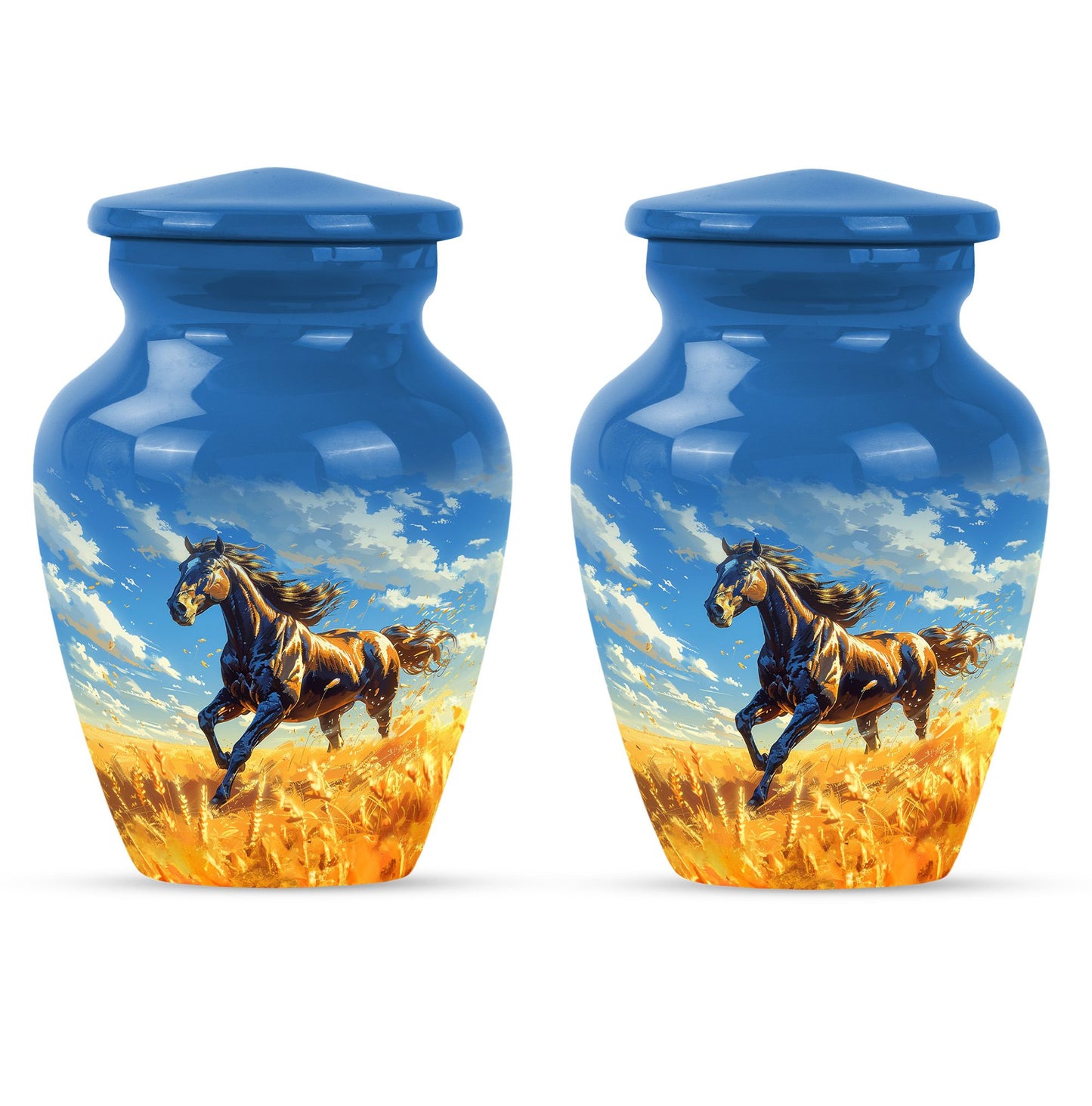 Horse Theme 3 Inch Keepsake Pack of 2
