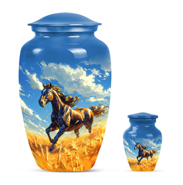 Large Urn With 1 Keepsake Urn