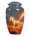 Horse Theme Large Urn 10 Inch