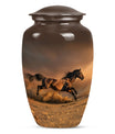 Horse Theme Large Urn 10 Inch