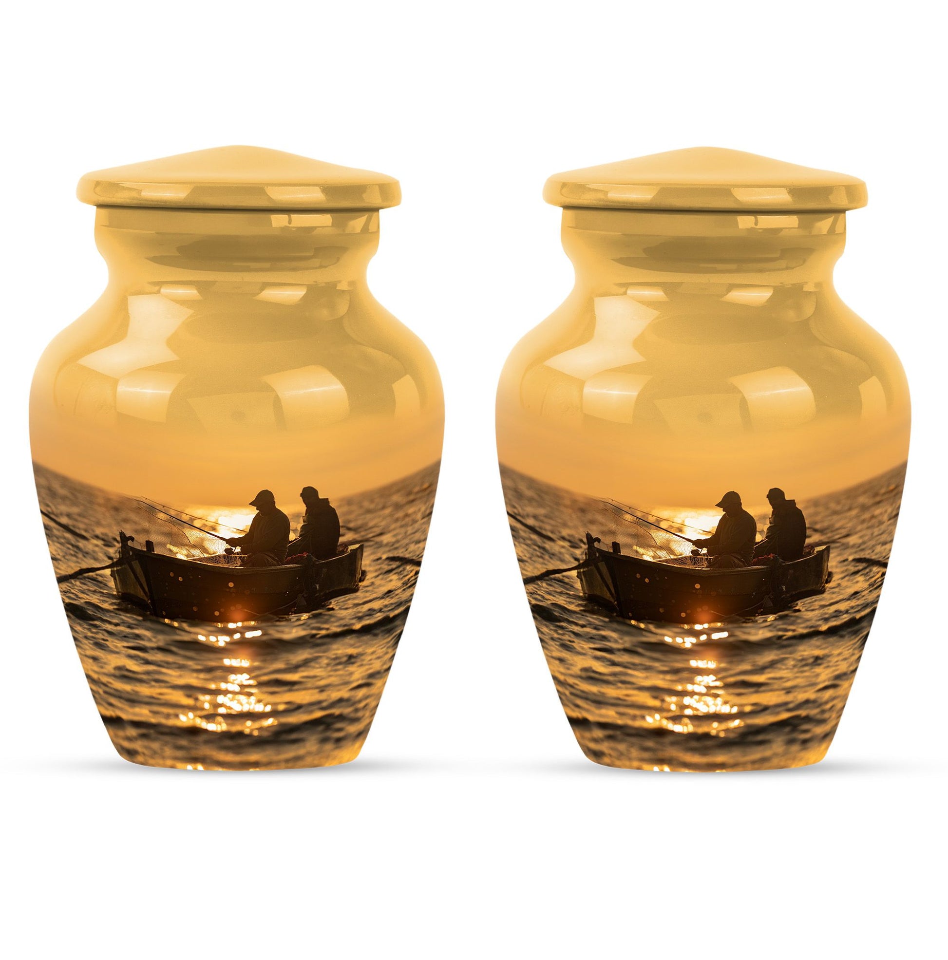 Fishing Theme 3 Inch Keepsake Pack of 2