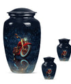 Fishing Theme Large Urn With 2 Keepsake Urn